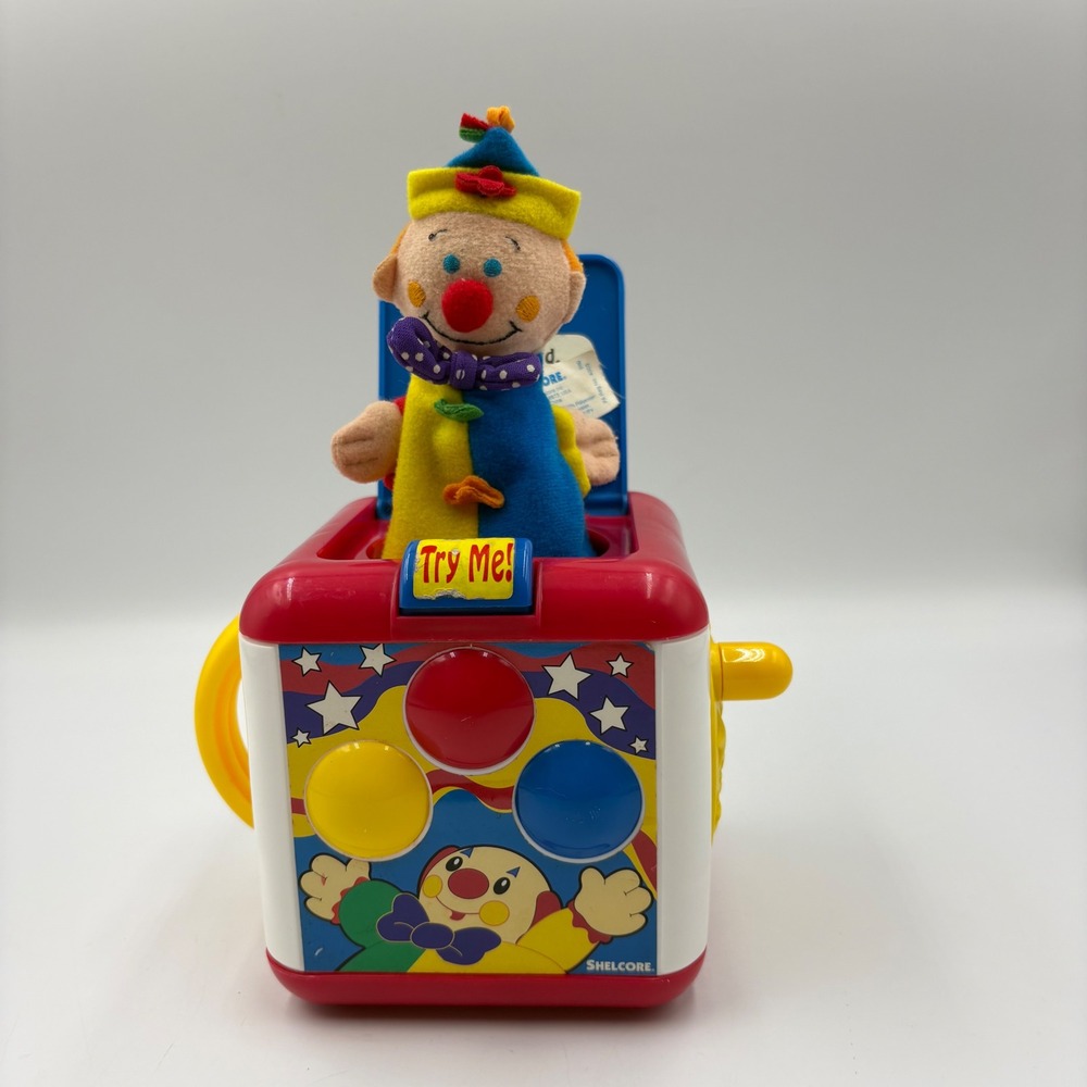 Shelcore Jack In The Box Toy Baby Unisex Multicolor Good Musical Light Up 2000